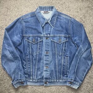 Vintage Big Mac Denim Jacket Men S Blue Trucker 70s 80s Workwear Boxy Western